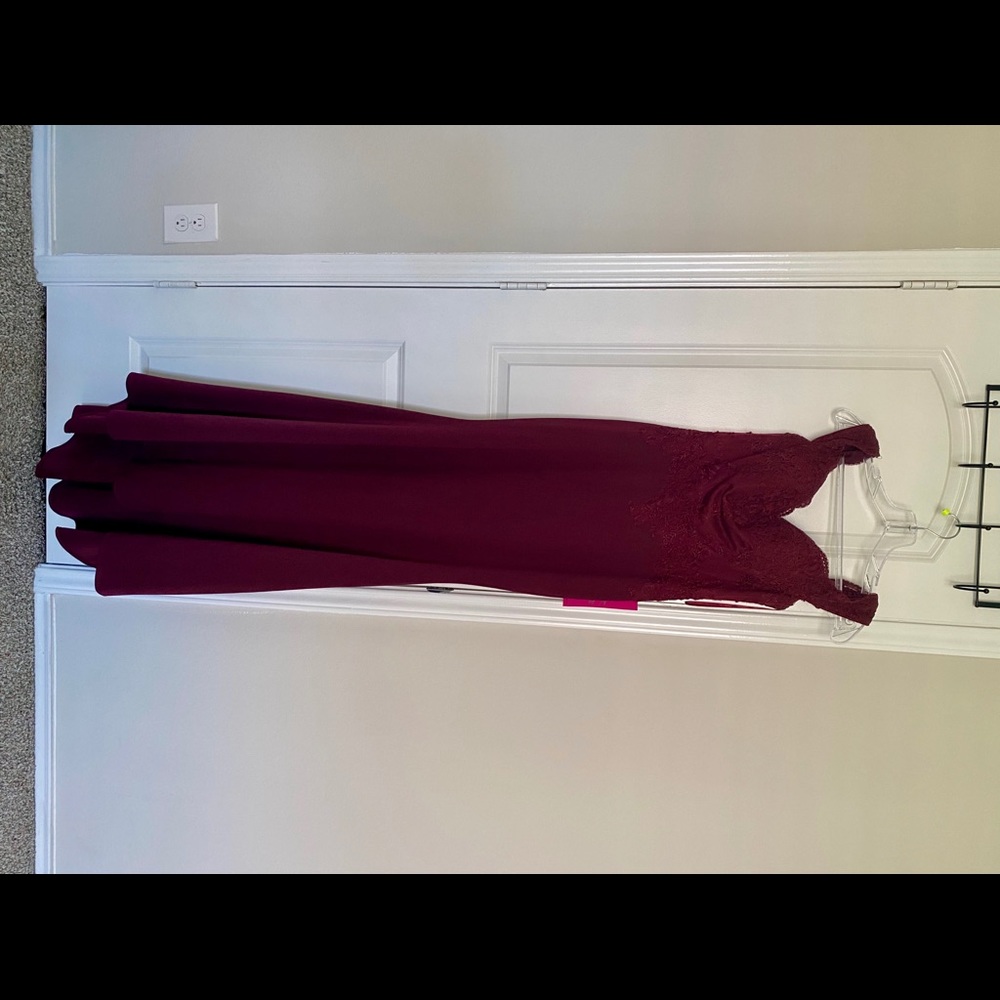 Burgundy Formal Dress